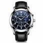 Black Tech Men's Watch Male Student Korean Fashion