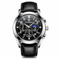 Black Tech Men's Watch Male Student Korean Fashion