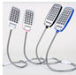 USB Small Desk Lamp, Keyboard Light, USB Reading Light, Electroplating 28 Lights
